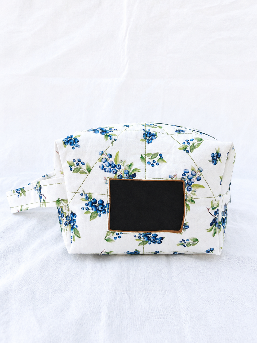 Quilted Diaper + Wipe Pouch