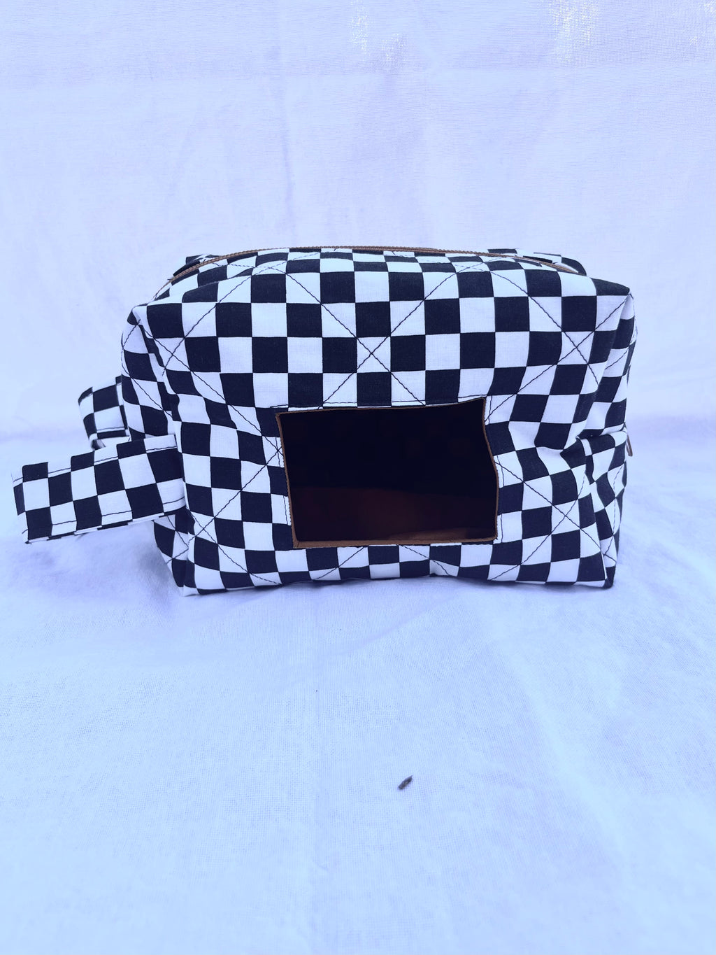 Quilted Diaper + Wipe Pouch