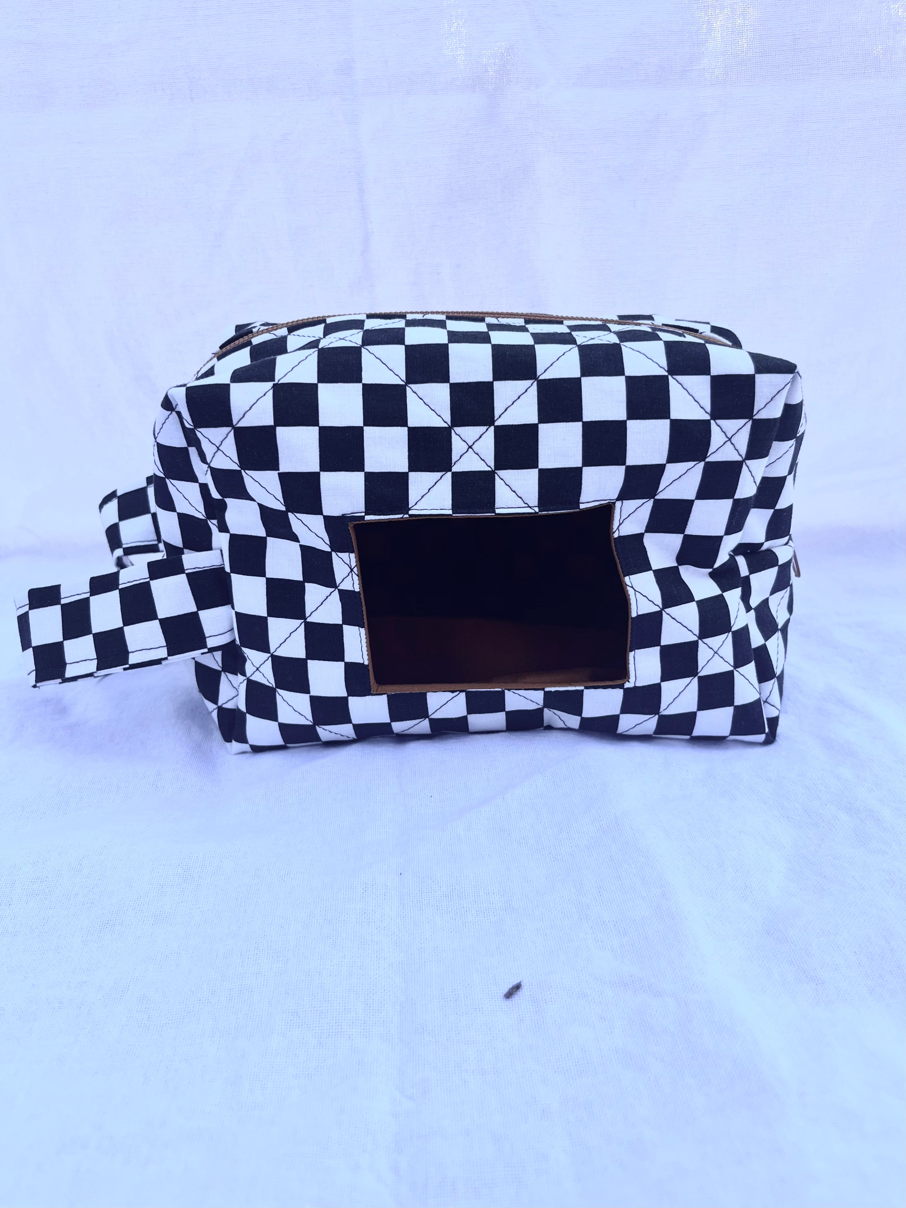 Quilted Diaper + Wipe Pouch