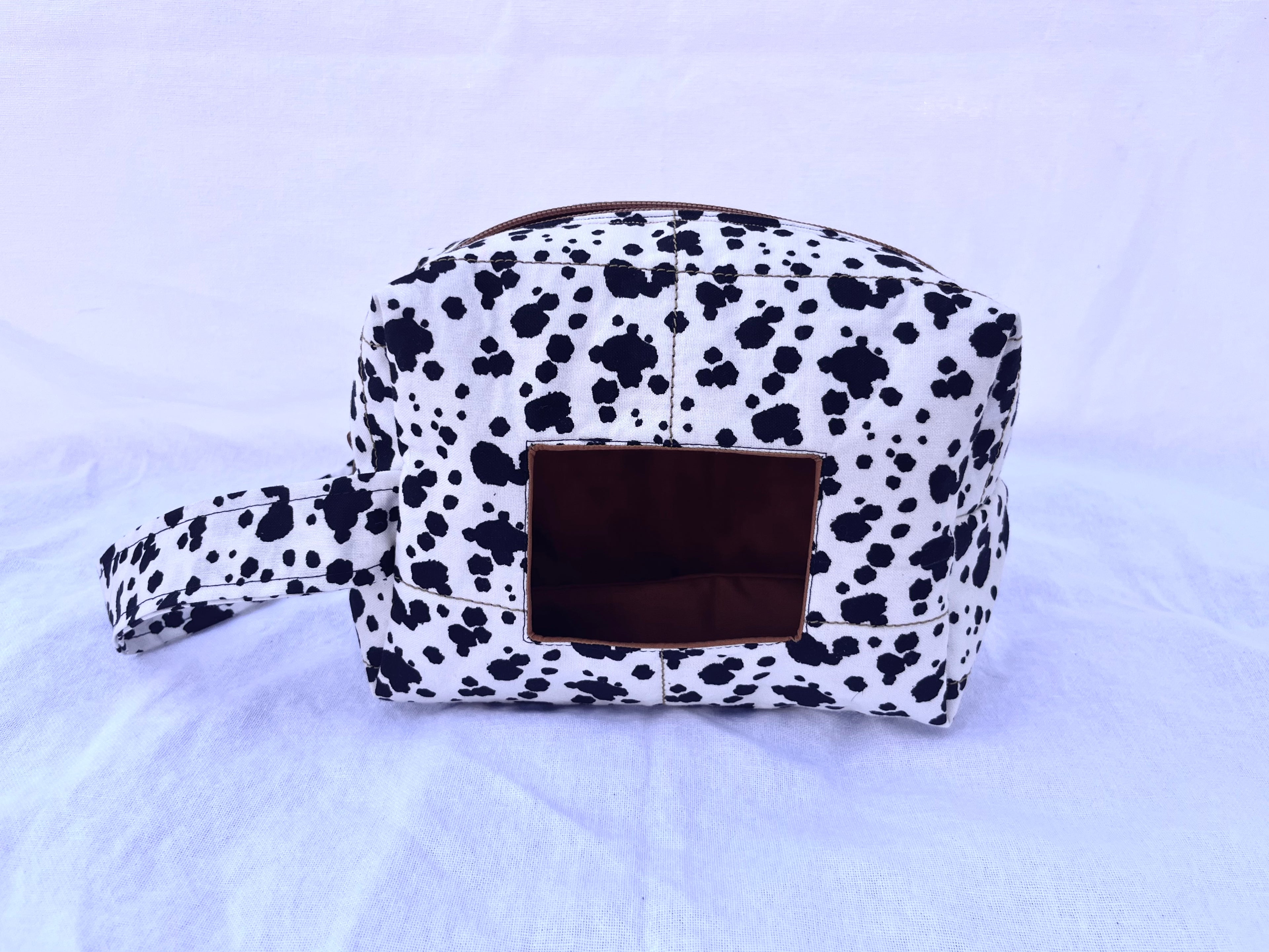 Quilted Diaper + Wipe Pouch
