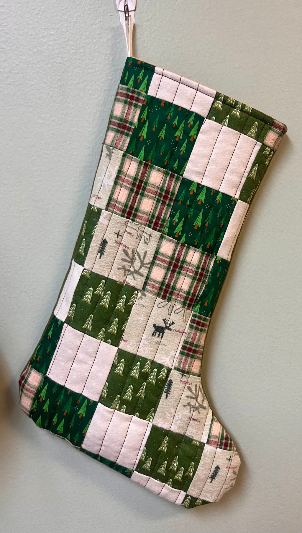 Quilted Christmas Stocking