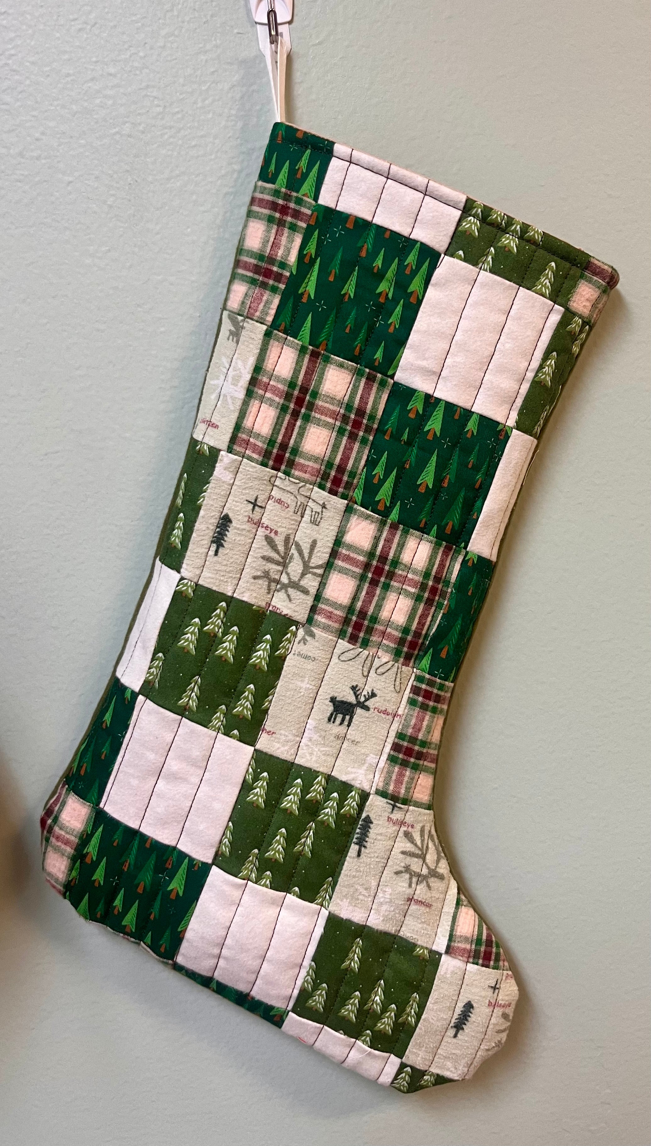 Quilted Christmas Stocking
