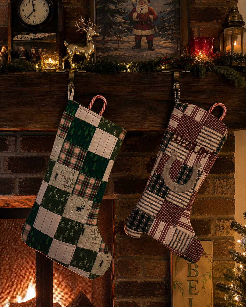 Quilted Christmas Stocking